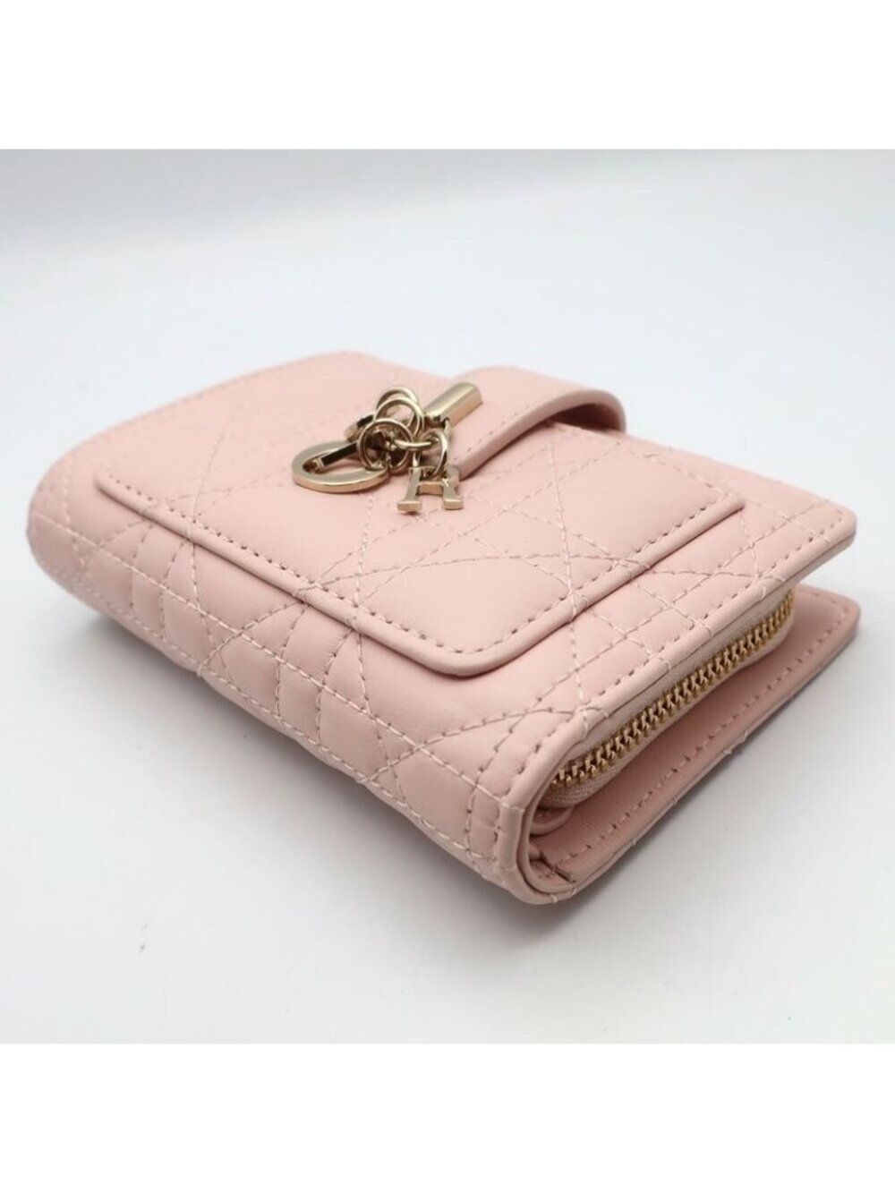 Dior My Dittany Wallet Lambskin Pink - Picture 4 of 9